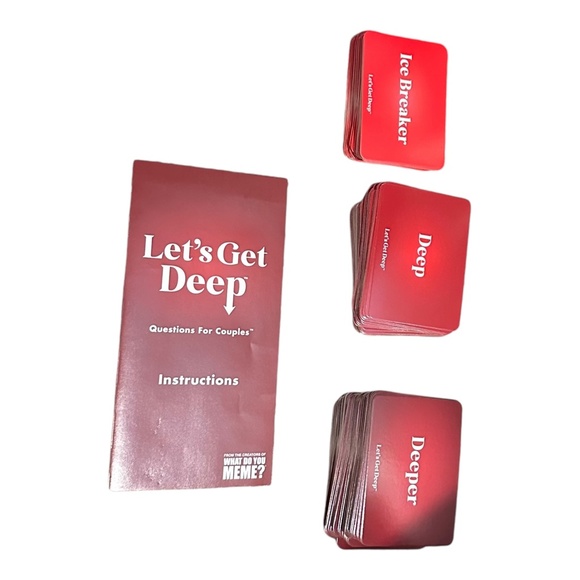 What Do You Meme? Let's Get Deep Questions for Couples Card Game - Picture 3 of 3